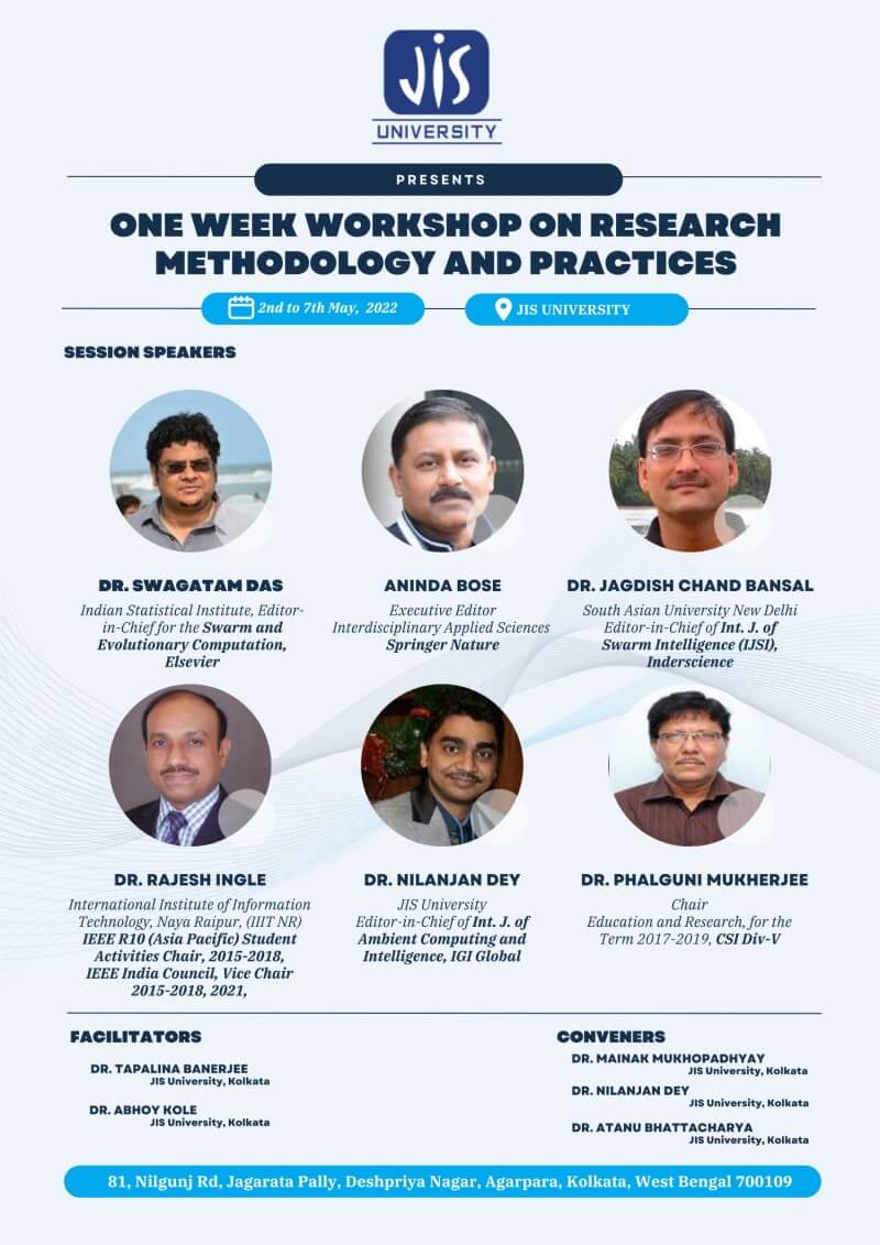 Workshop on Research Methodology and Practices