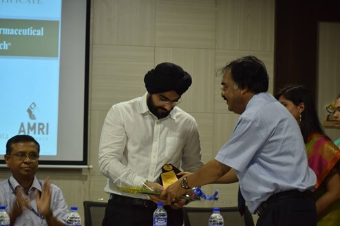 On 19th September 2018 JIS University inaugurated the Certificate course on Pharmacovigilance in Pharmaceutical and Clinical Research in association with AMRI for the students seeking career with pioneer healthcare Industries in eastern India. 